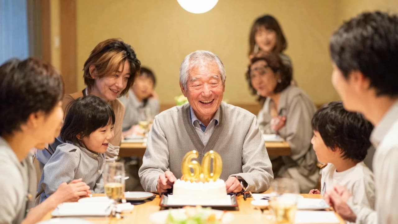 還暦祝いメッセージ