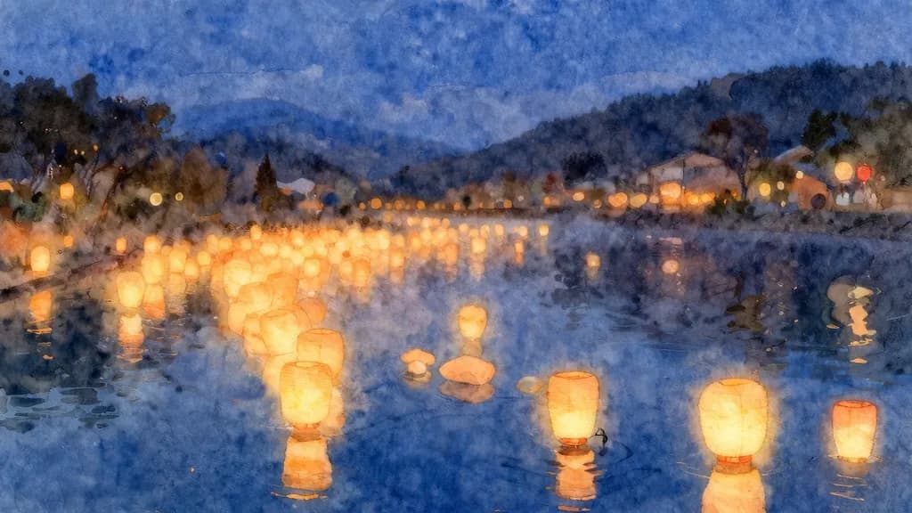 お盆の法事案内状