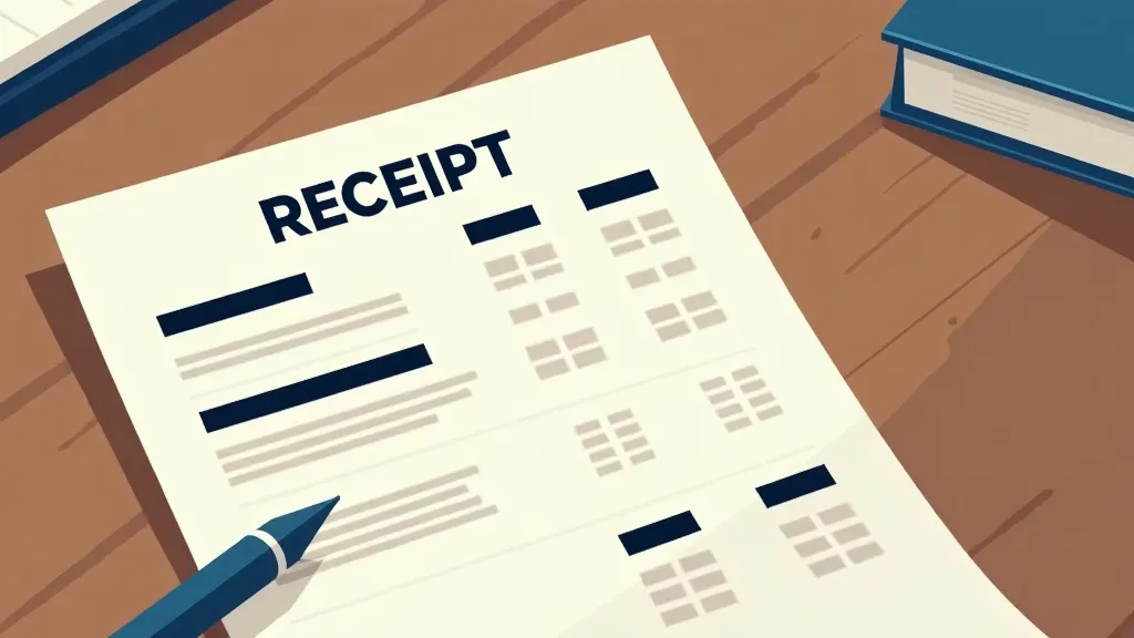 領収書発行依頼の手紙